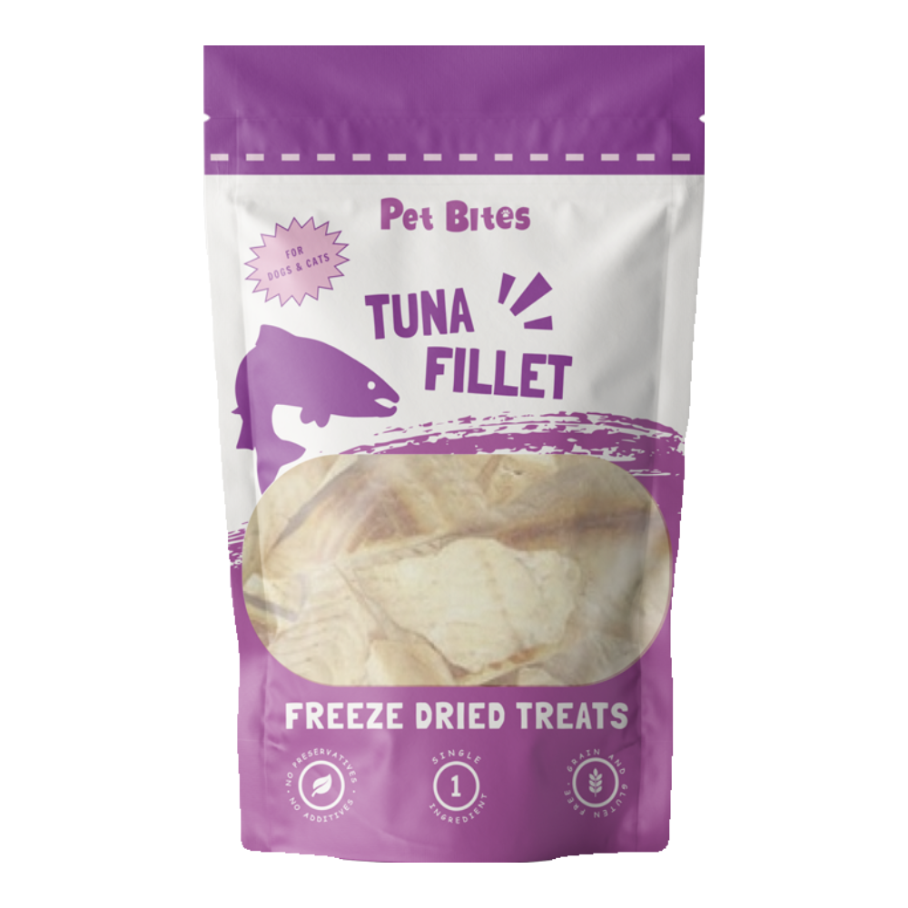 Pet Bites 100% Freeze Dried Treats Tuna Fillet 50g