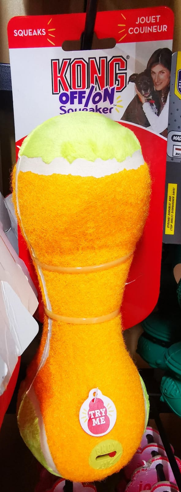 Kong Off/On Squeaker