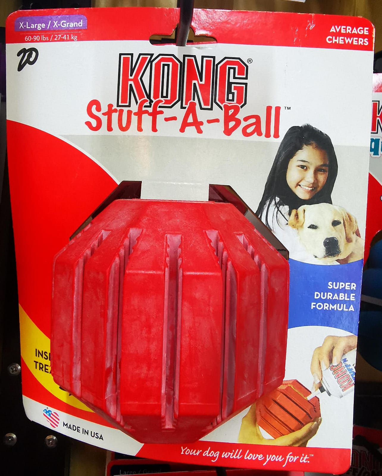 Kong Stuff-A-Ball XL (60-90lbs/27-41kg)