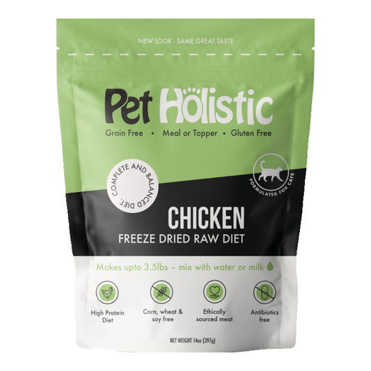 [FOR CATS] Pet Holistic Freeze Dried Feline Chicken Patties 7oz
