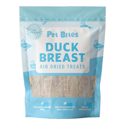 Pet Bites 100% Air Dried Duck Breast 100g