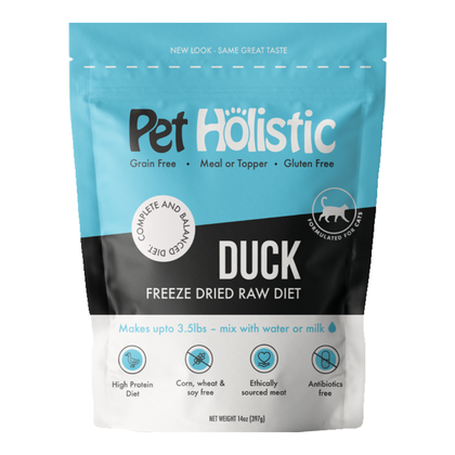 [FOR CATS] Pet Holistic Freeze Dried Feline Duck Patties 7oz