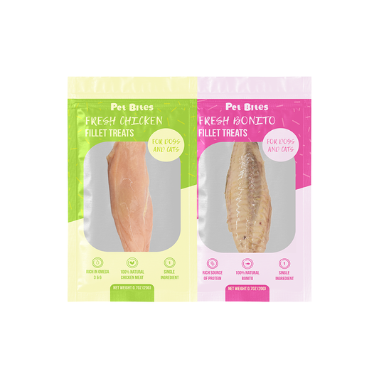 Pet Bites Fresh Fillet Treats for Cats & Dogs 20g