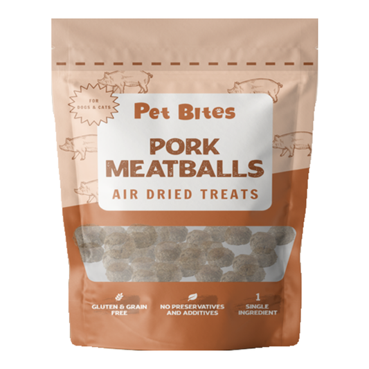 Pet Bites 100% Air Dried Pork Meatball 95g