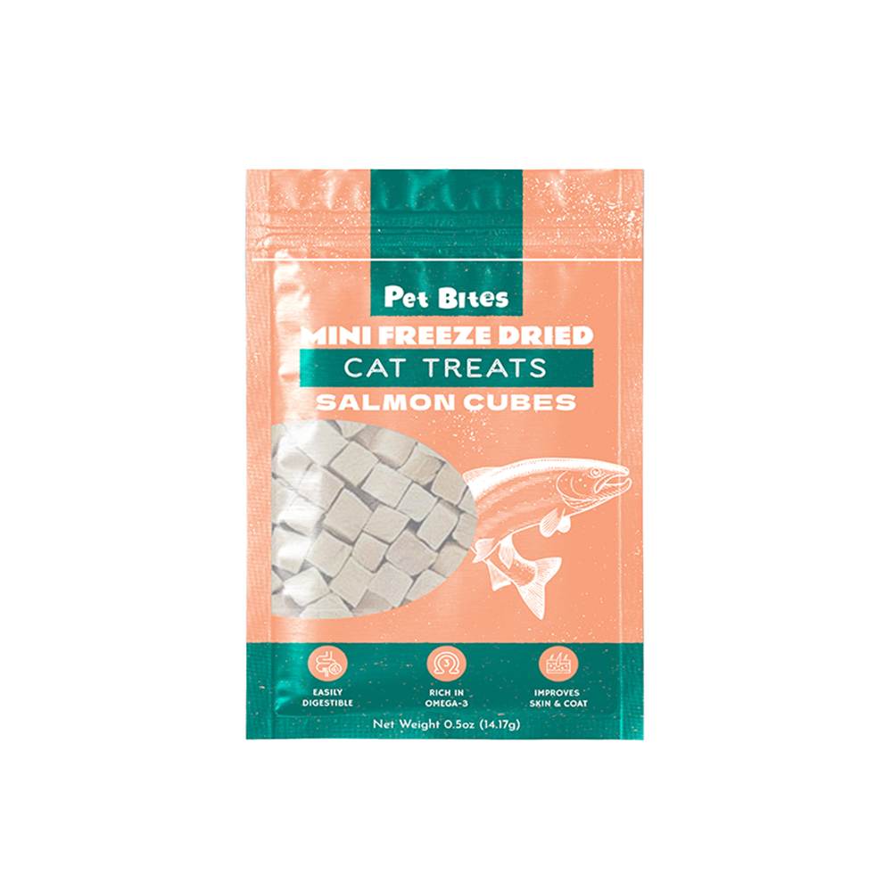 Pet Bites Mini Freeze Dried Cubes for Cats