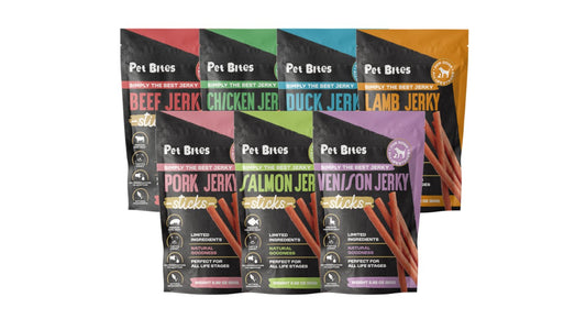 Pet Bites Jerky Sticks for dogs 2.82oz/80g