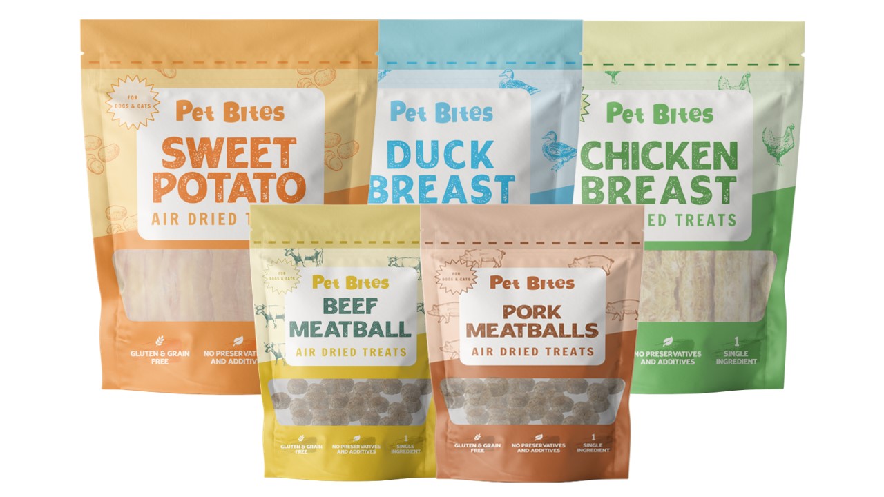 Pet Bites 100% Air Dried Treats