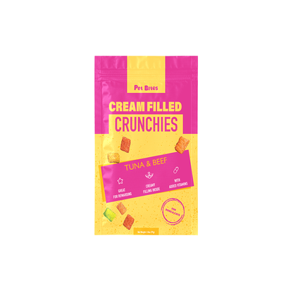 Pet Bites Creamed Filled Crunchies for Cats & Dogs 79g
