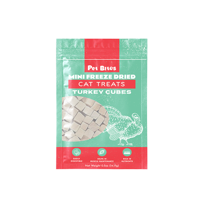 Pet Bites Mini Freeze Dried Cubes for Cats