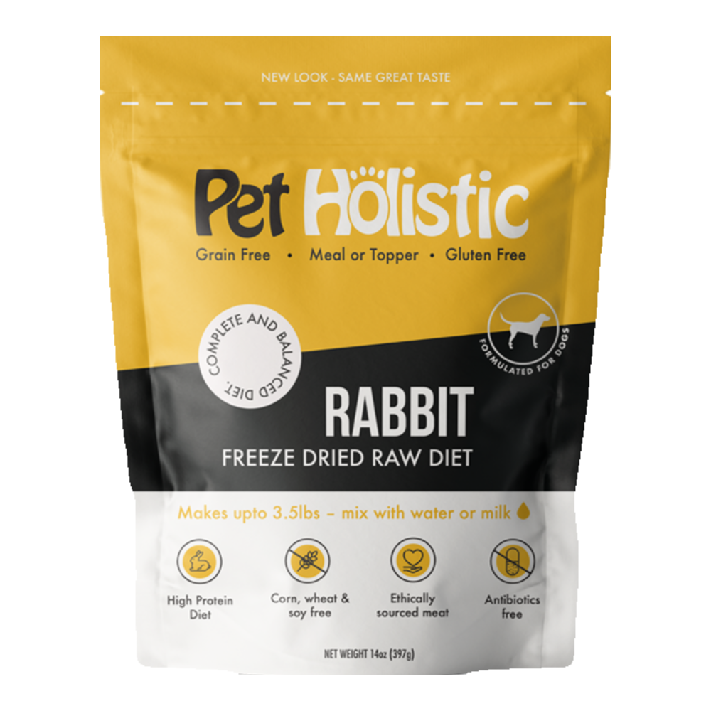 Pet Holistic Freeze Dried Raw Diet Rabbit Patties 11.5oz – Pawsncare