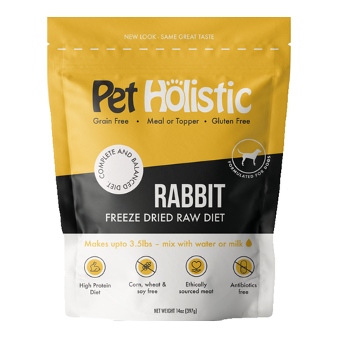 Pet Holistic Freeze Dried Canine Rabbit Patties 11.5 oz