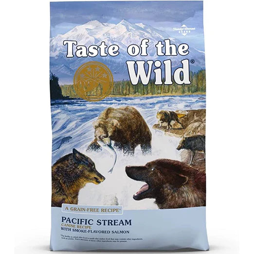 Taste of the Wild Pacific Stream with Smoked Salmon Grain Free Dry Dog Food