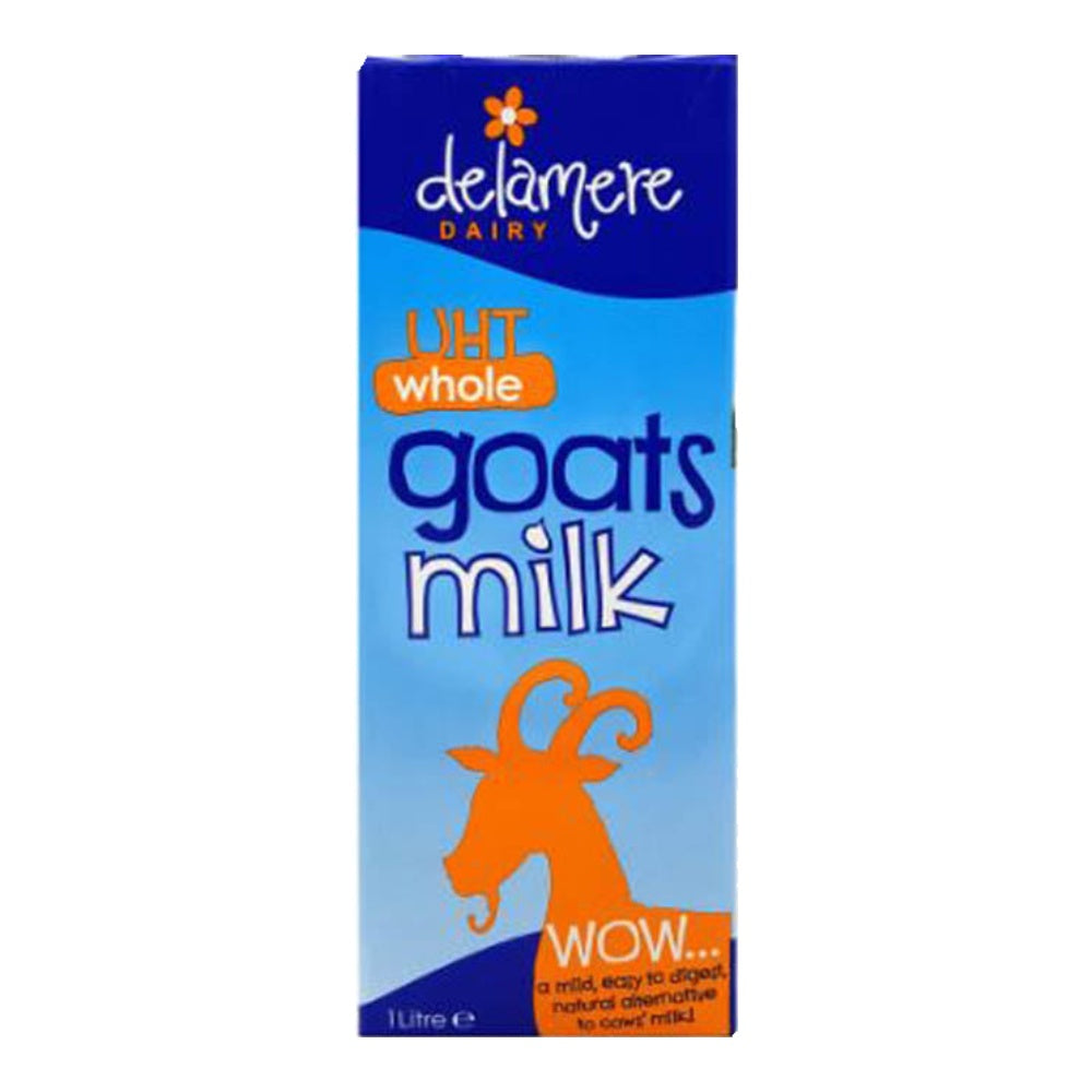 Delamere Dairy UHT Whole Goats Milk 1L