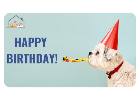 Happy Birthday (Dog) eGift card