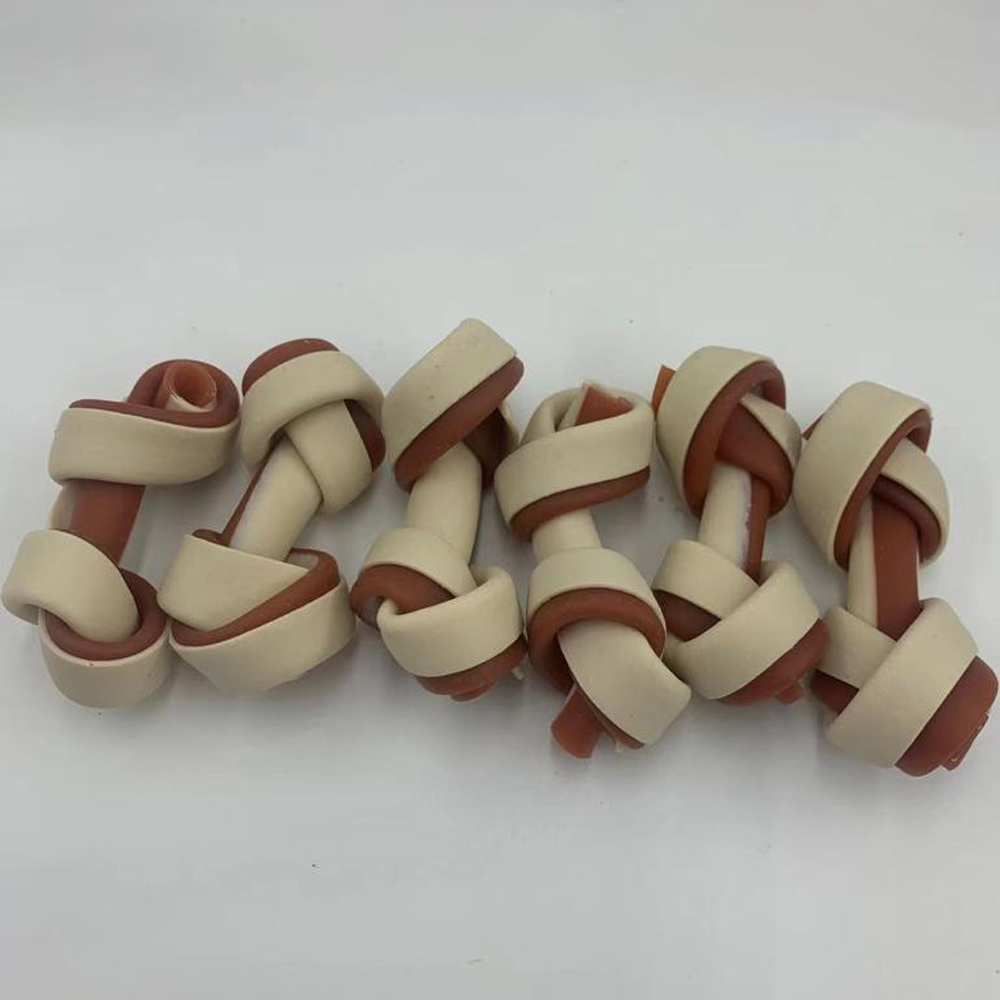 Pet Bites Cranberry Small Knotted Bone 195g